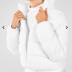 Fabletics white jacket